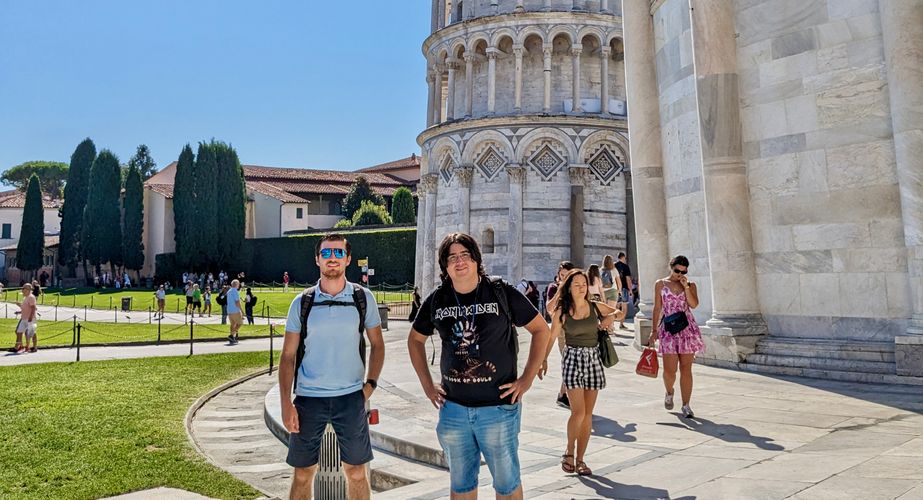 De toren van Pisa zien